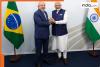 PM Modi in Brazil: Brazilian President Luiz da Silva receives Indian PM at Alvorada Palace in Brasilia, hugs him