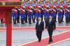 Emperor meets with Mongolian president to boost democratic ties in authoritarian region