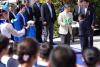 Emperor Visits Mongolian School with Japanese-Style Education