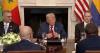 Donald Trump loses the plot during White House meeting sparking mental health fears