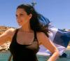 Italian Songstress Laura Pausini in Greece on Idyllic Family Getaway