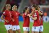 Soccer-Gaupset shines, Bratberg Lund sees red as Norway beat Iceland 4-3