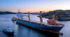 Huge cargo ship makes history on maiden visit to Plymouth