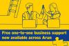Free one-to-one business support now available across Arun
