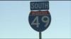 Crews are working to build a bridge, expanding I-49 over the Arkansas River