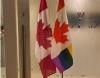 WARMINGTON: Altered Canadian flag on display at consulate in Hong Kong