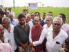 India News | Gujarat: Union Agriculture Minister Shivraj Singh Chouhan Meets Farmers at Groundnut Fields