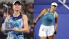 "Let's go!" - Emma Raducanu beams with joy after she and Elena Rybakina 'survive' opening doubles match at Citi DC Open