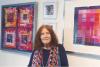 Lancaster artist launches textile exhibition in North Yorkshire market town