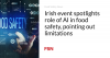 Irish event spotlights role of AI in food safety, pointing out limitations