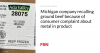 Michigan company recalling ground beef because of consumer complaint about metal in product