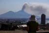 Italy's Mount Vesuvius, a popular tourist destination, closes over wildfire