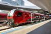Man takes a cigarette break, then hangs on for dear life as Austrian train speeds off