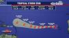 Tropical Storm Erin forms just west of the Cabo Verde Islands