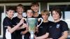 West Coast Eagles’ grand final champion Dom Sheed brings AFL premiership cup to Denmark-Walpole Football Club
