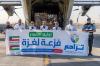 Kuwait sends third relief plane with food aid to Gaza