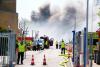 Denmark train crash: Passenger train collides with farm tanker