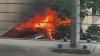 Car fire damages multiple other vehicles near Arkansas State Capitol