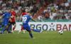 Soccer-Leverkusen weather hailstorm to thrash 10-man Grossaspach 4-0 in German Cup