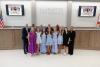 ACS Board of Education recognizes TMS majorettes, THS bowling teams