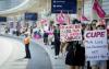 Air Canada suspends plan to resume flights as union vows to continue strike