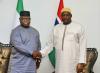 ECOWAS Chair President Bio holds discussion with Barrow