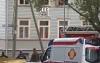PPA patrol removes placard with anti-Israel slogan from Tallinn house