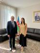 Ambassador Leyla Abdullayeva thanks CER vice president for supporting Azerbaijan