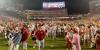 Arkansas allowing fans to rush the field after big football wins, but there’s a catch