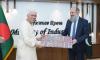 Commerce minister meets Bangladesh’s industries adviser in Dhaka to boost bilateral cooperation