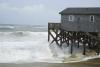 Hurricane Erin lashes Outer Banks with strong winds and waves