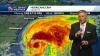 Rain chance impact on temps Friday, tracking Erin/tropical waves:
