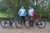 Latvian and Estonian Presidents take to two wheels