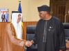 President of Senate of Chad meets Qatar's Ambassador