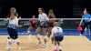 Georgia Southern Volleyball Sweeps South Carolina in Historic Enmarket Arena Debut