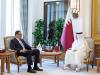 Kombos meets Qatari Prime Minister Al Thani
