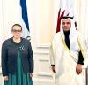 LESOTHO DEPUTY PM RECEIVES AMBASSADOR OF QATAR