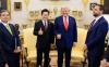 South Korea’s president pledges higher defense spending after meeting a cordial Trump
