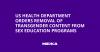 US Health Department Orders Removal of Transgender Content from Sex Education Programs