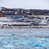 France's foreign minister has arrived in Greenland to express his nation's "solidarity" with the Danish autonomous territory, the ministry said
