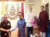 World News | Indian Envoy to Germany Holds Talks with CDS Chauhan and Nitin Gadkari to Strengthen Defence, Transport Ties