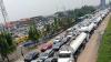 Motorists, passengers stranded as truck falls on Lagos-Benin Expressway