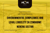 Legal Discussions with Vengai Madzima: Environmental Compliance and Legal Liability in Zimbabwe’s Mining Sector