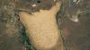 Giant sandy 'slug' crawls through floodplains in Kazakhstan, but it could soon be frozen in place — Earth from space