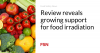 Review reveals growing support for food irradiation