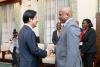 President Lai meets delegation led by Saint Lucia Deputy Prime Minister Ernest Hilaire