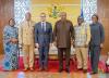 Prez Mahama bids farewell to outgoing Ambassadors of Angola, Malta, and France