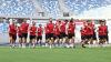 The Georgian national football team will face Bulgaria today