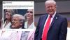 Trump Pictured Popping a Blue Tablet at the US Open — and the Internet Has Some Thoughts