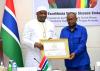 Barrow receives highest honour of Republic of Guinea Bissau 